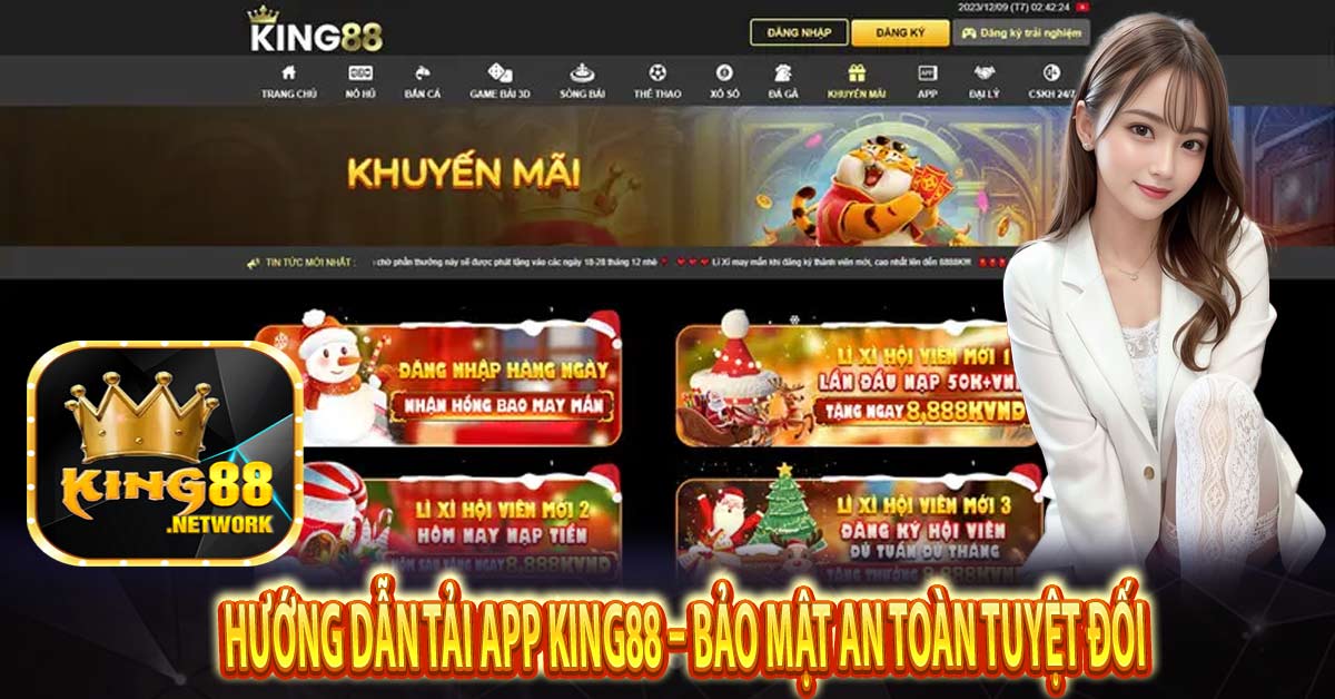 Hướng dẫn tải app King88 – Bảo mật an toàn tuyệt đối